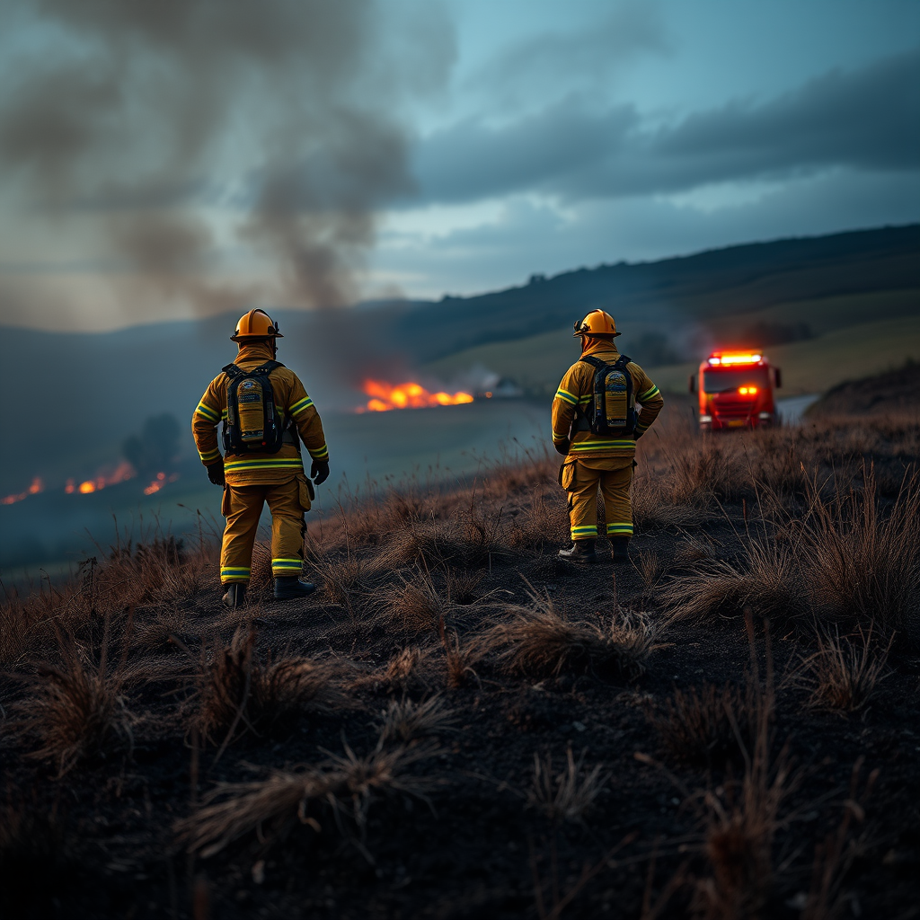 Grass Fire Surge Sparks Emergency Warning for Communities